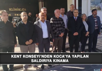 Kent Konseyi’nden Koca’ya Yapılan Saldırıya Kınama