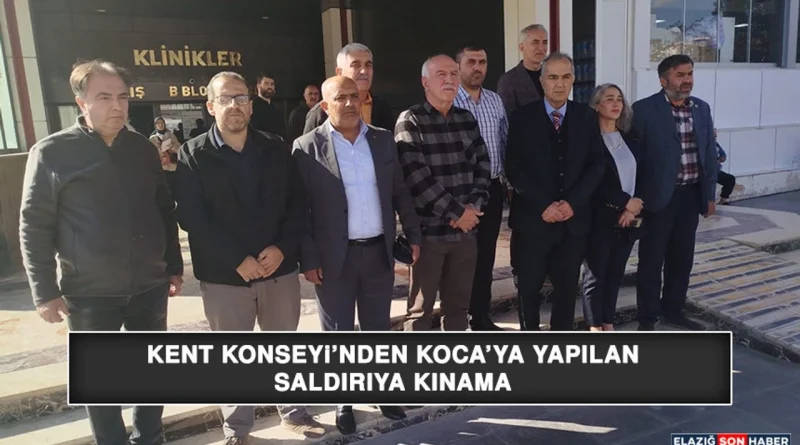 Kent Konseyi’nden Koca’ya Yapılan Saldırıya Kınama