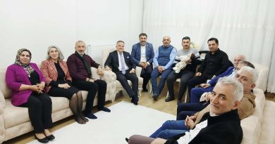 BAŞKAN KOCA VE YÜRÜTME KURULU ÜYELERİNDEN GÖZAYDIN ZİYARETİ