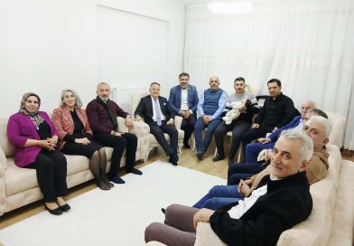 BAŞKAN KOCA VE YÜRÜTME KURULU ÜYELERİNDEN GÖZAYDIN ZİYARETİ