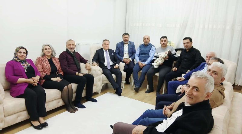 BAŞKAN KOCA VE YÜRÜTME KURULU ÜYELERİNDEN GÖZAYDIN ZİYARETİ