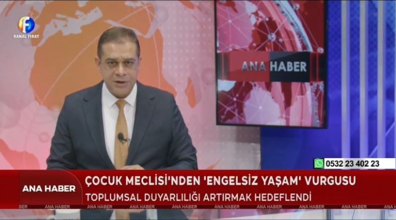 ÇOCUK MECLİSİMİZDEN ‘ENGELSİZ YAŞAM VURGUSU’